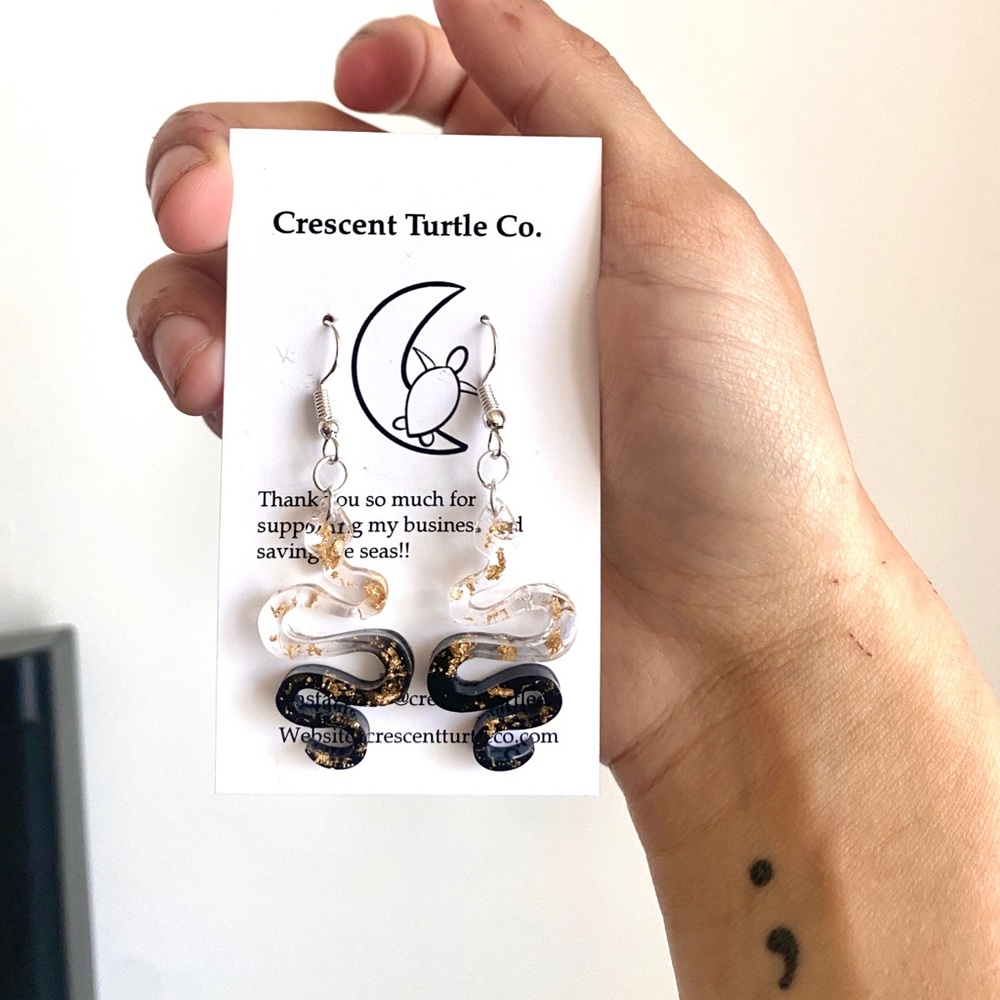 Custom Resin Earrings